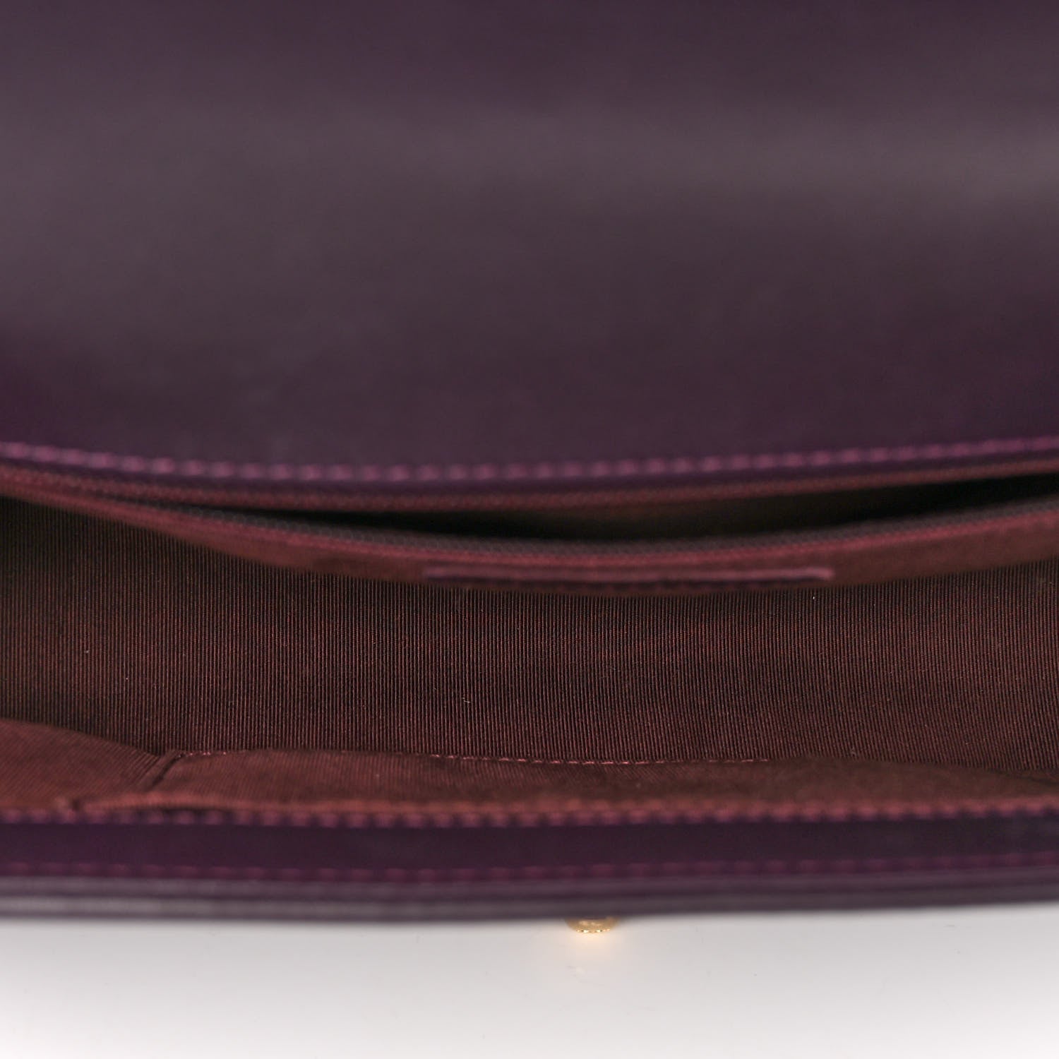 Chanel Lambskin Quilted New Medium Boy Flap Dark Purple 5 of 10