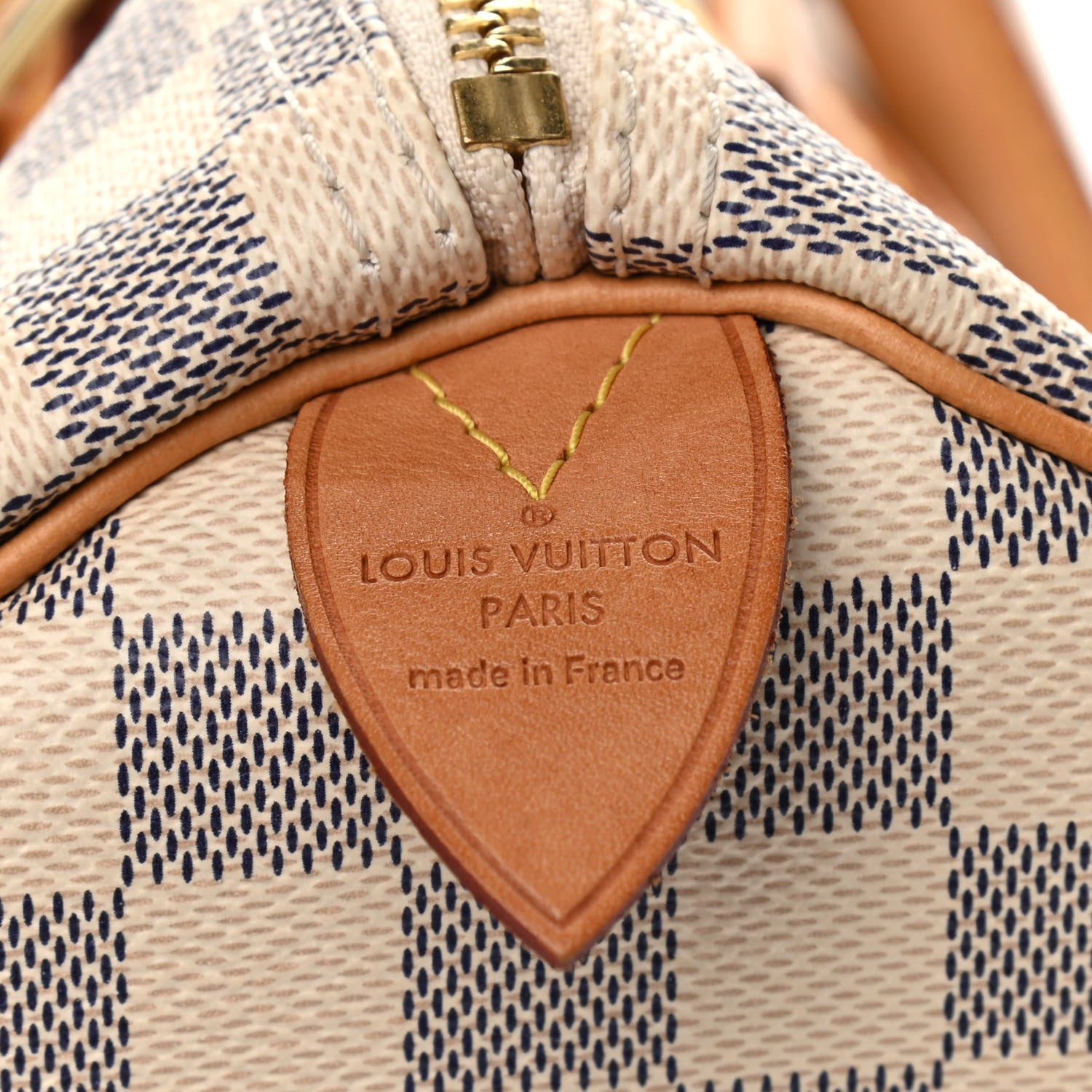 Louis Vuitton Damier Azur Speedy 35 6 of 9