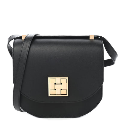 Hermes Grained Monsieur Mosaique Au 24-21 Black 1 of 7