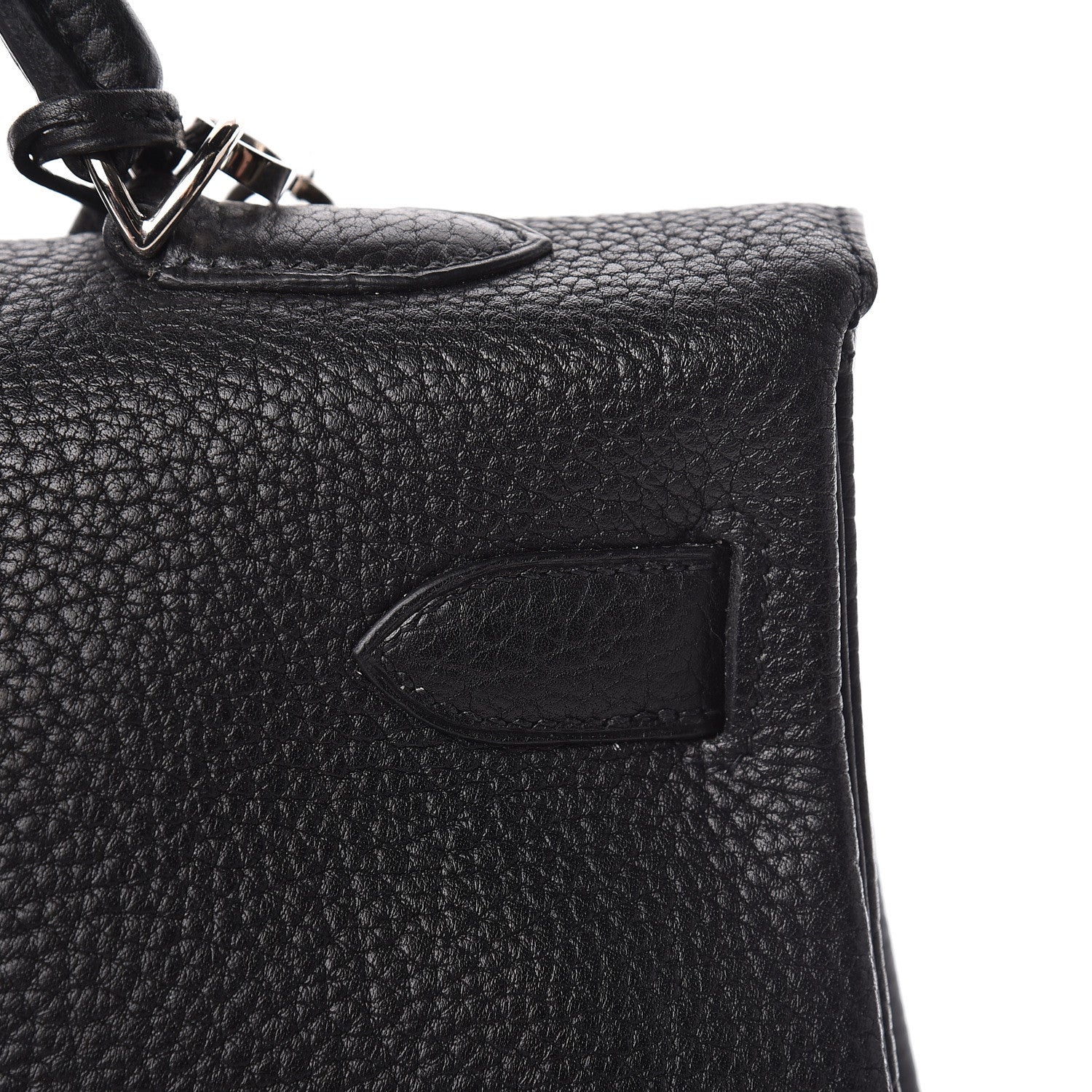 Hermes Fjord Kelly Retourne 40 Black 42 of 47