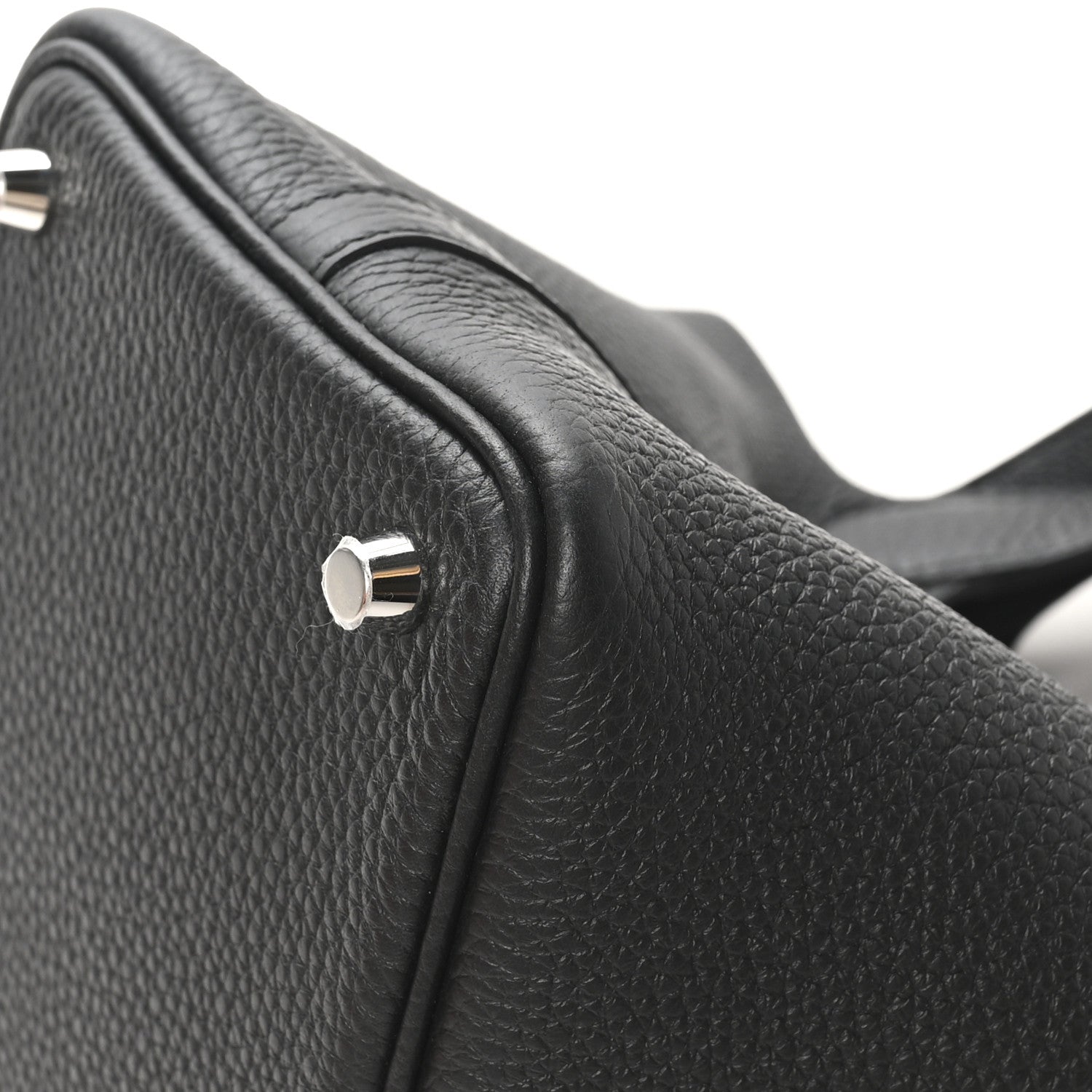 Hermes Taurillon Clemence Picotin Lock 18 PM Black 12 of 13