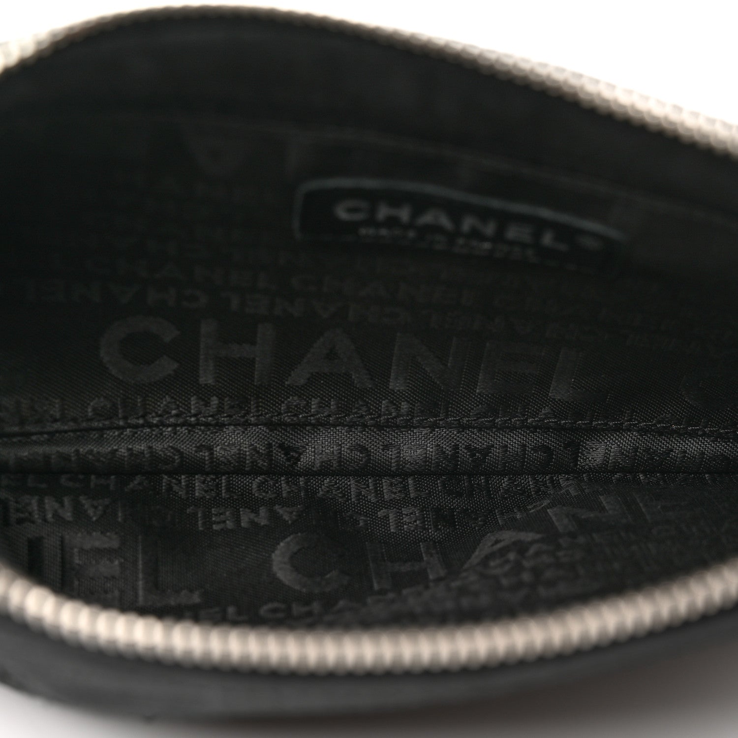 Chanel Satin Camellia Evening Bag Black 5 of 9