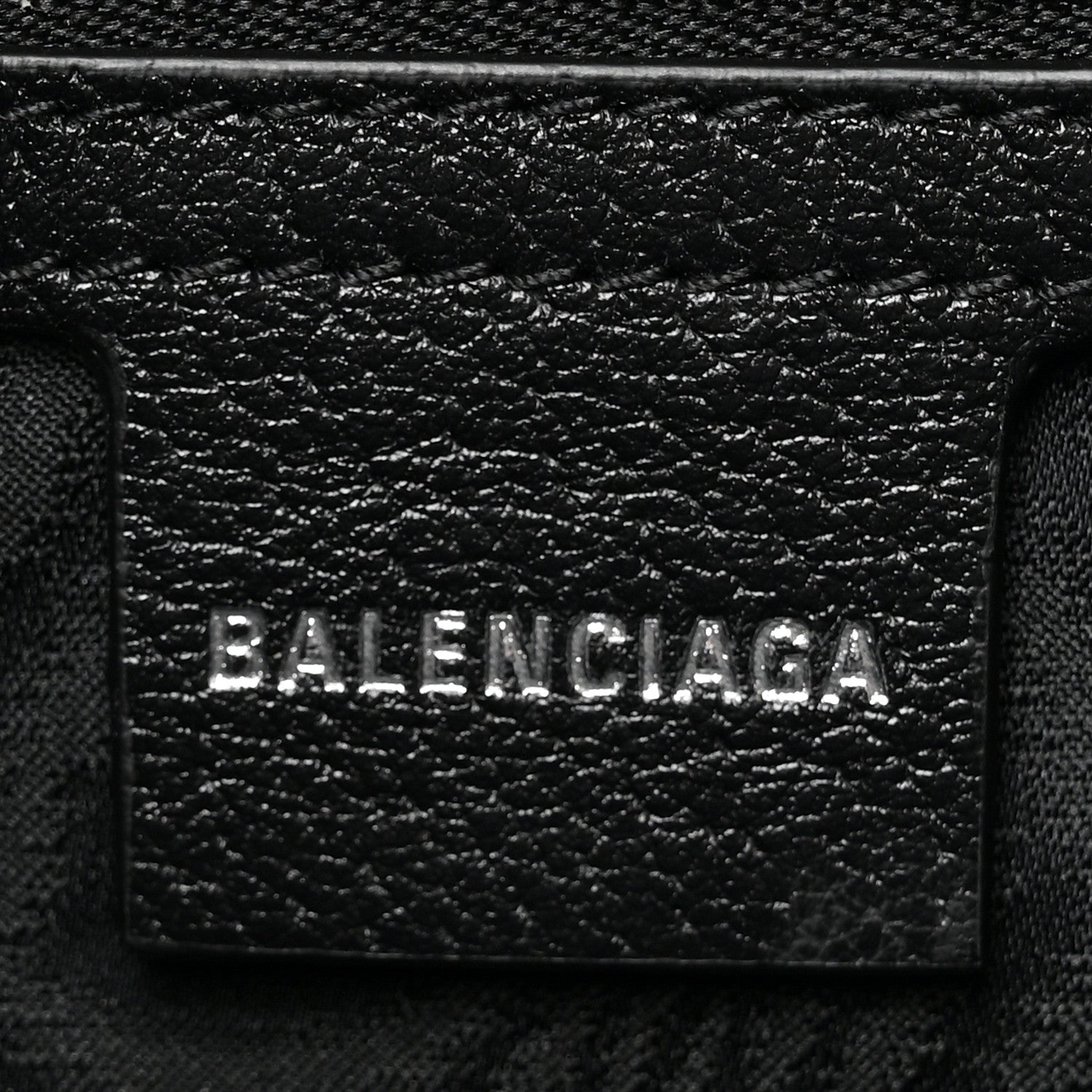 Gucci X BALENCIAGA Supreme Monogram Calfskin Web Medium Jackie 1961 Hobo Black 6 of 10