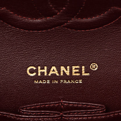 Chanel Lambskin Quilted Medium Double Flap Black 6 of 11