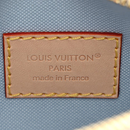 Louis Vuitton Damier Azur Braided Nano Speedy Olympus Blue White 6 of 10