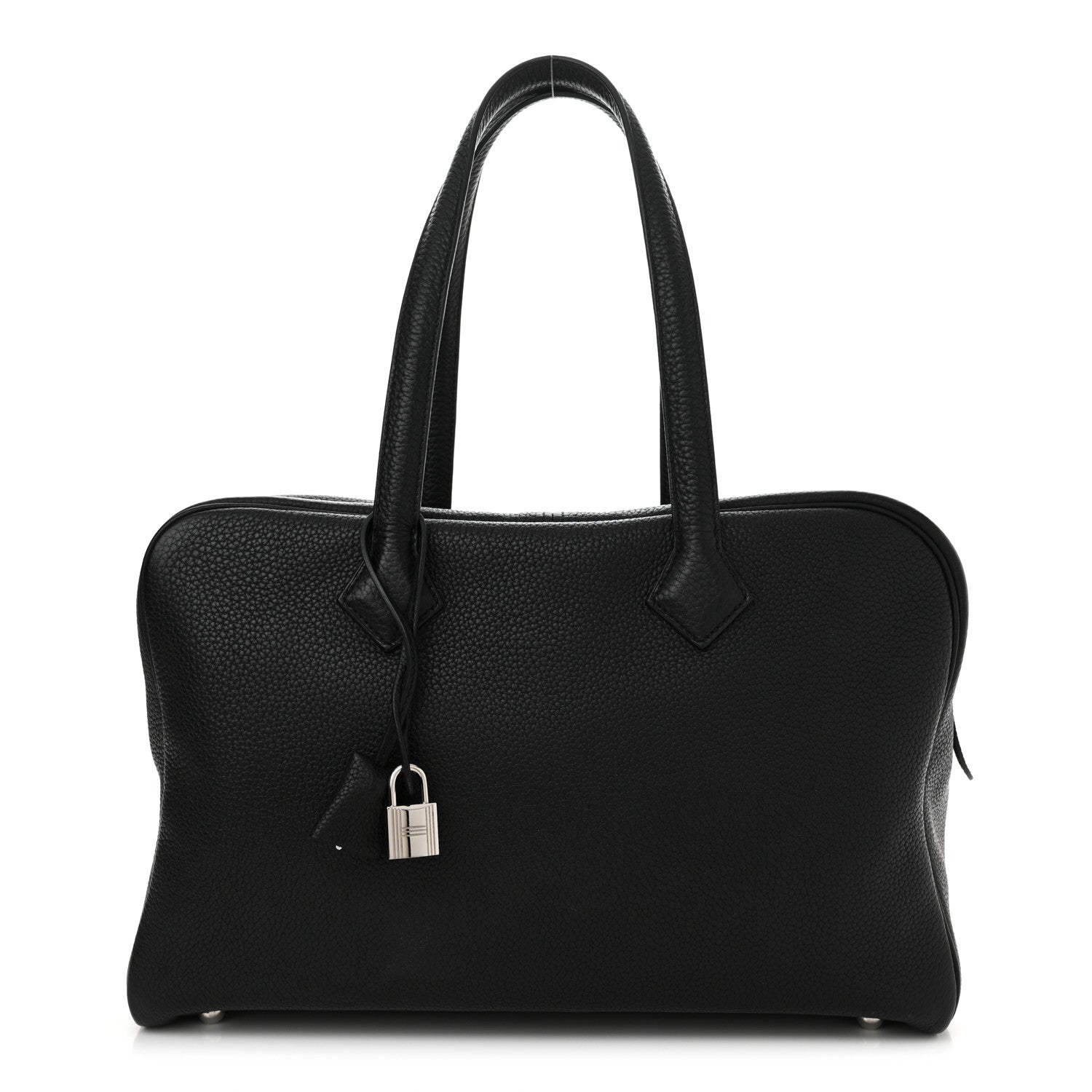 Hermes Taurillon Clemence Victoria II 35 Black 1 of 16