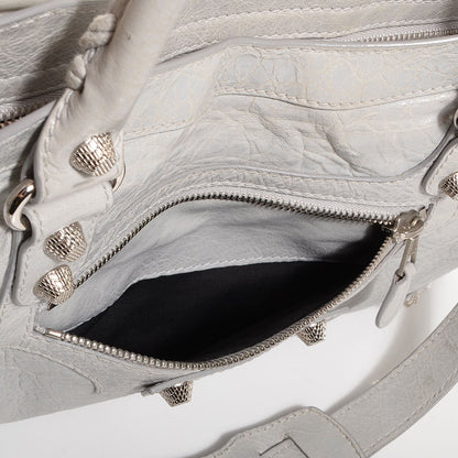 Balenciaga Agneau Giant 12 Silver Hardware City Gris Ciment 12 of 12