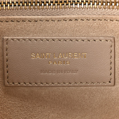 Saint Laurent Smooth Calfskin Le 5 A 7 Hobo Crema Soft 6 of 10