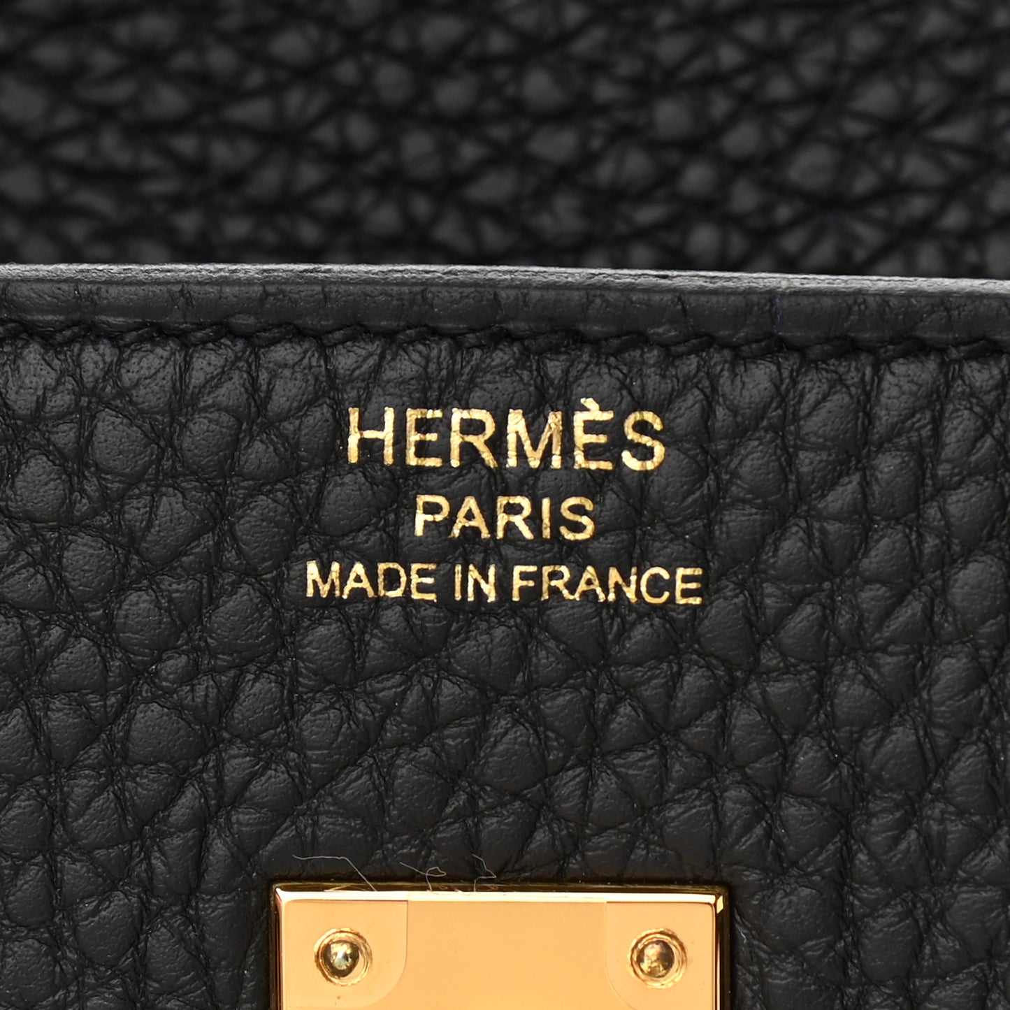 Togo Birkin 25 Black