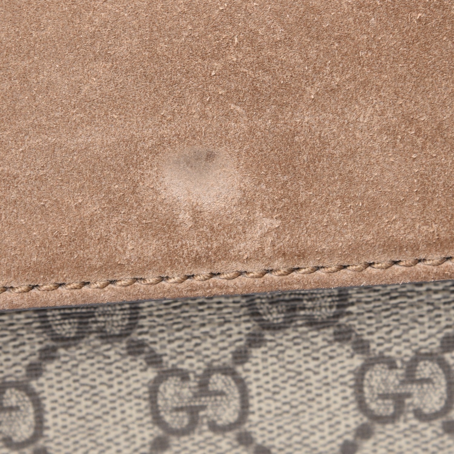 Gucci GG Supreme Monogram Small Dionysus Shoulder Bag Taupe 9 of 9