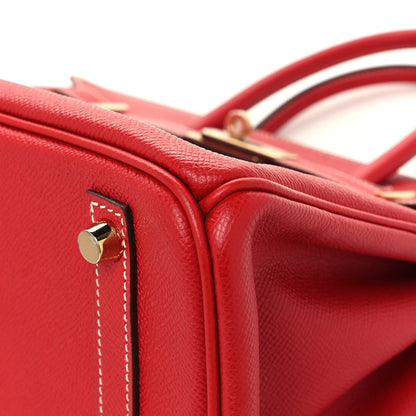 Hermes Epsom Candy Birkin 30 Rouge Casaque Bleu Thalassa 10 of 12