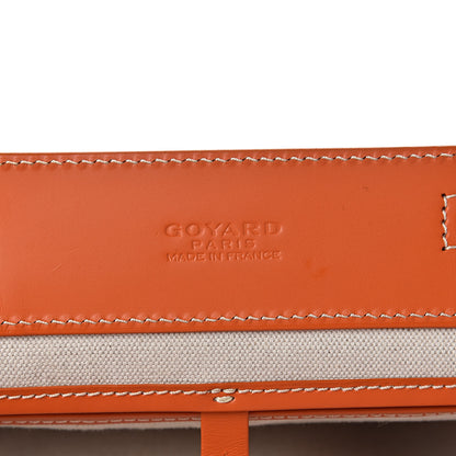 Goyard Goyardine Bellechasse GM Orange 6 of 11