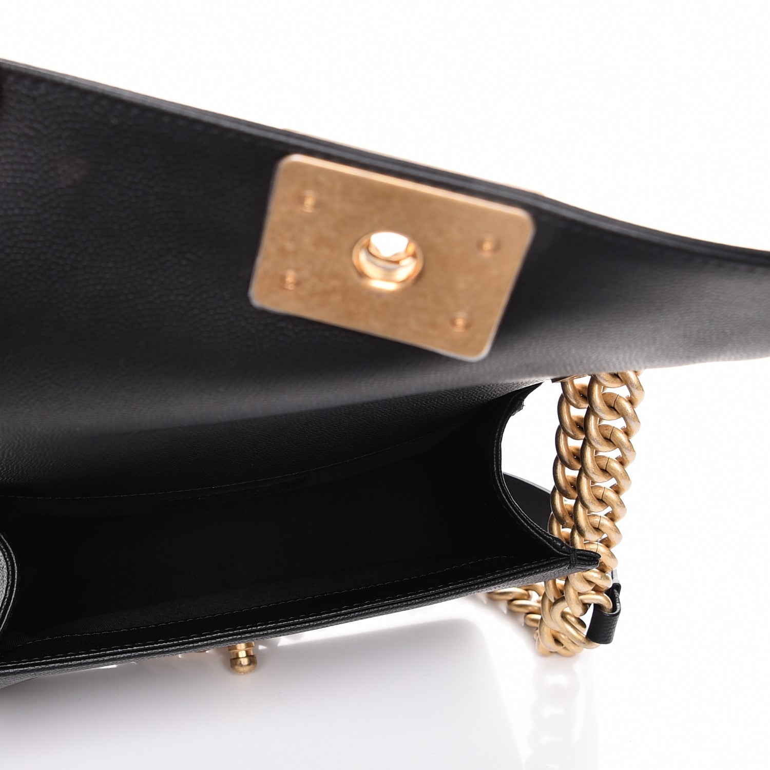 Chanel Caviar Quilted Small Boy Flap Black 5 of 9