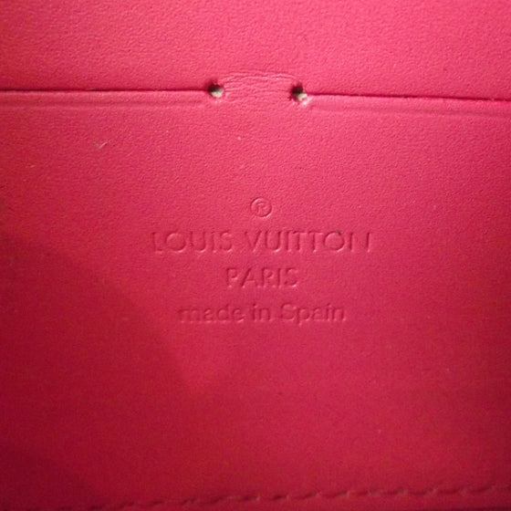 Louis Vuitton Vernis Zippy Wallet Framboise 8 of 9