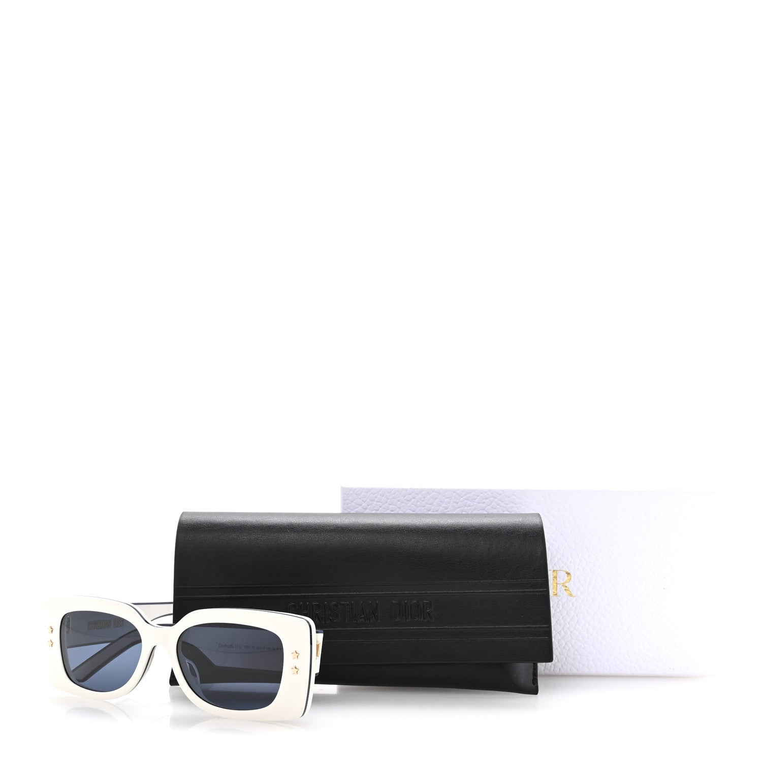 Christian Dior Diorpacific S1U Square Sunglasses White Blue 9 of 9