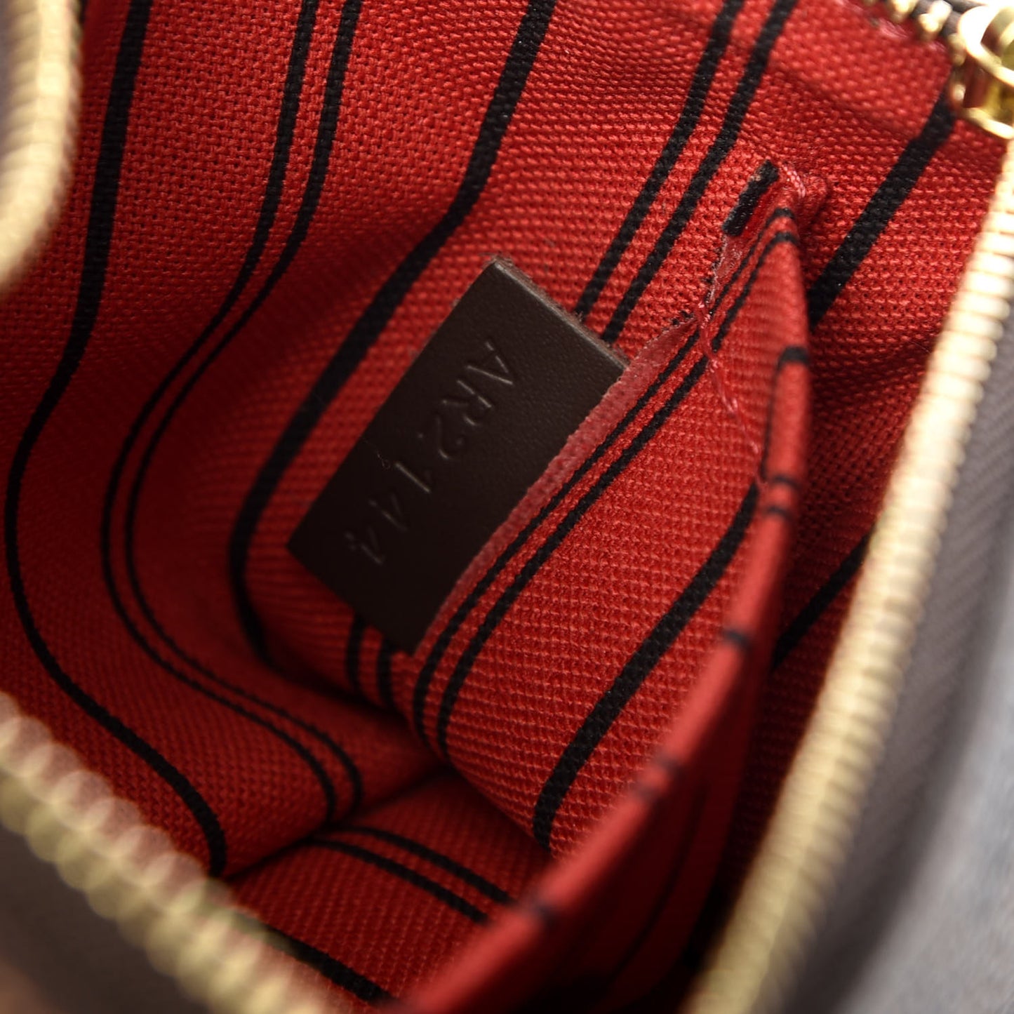 Damier Ebene Neverfull PM Pochette