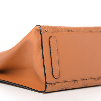 MCM Visetos Essential Tote Cognac 12 of 17