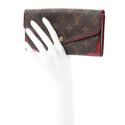 Louis Vuitton Monogram Sarah Retiro Wallet Cherry 2 of 8