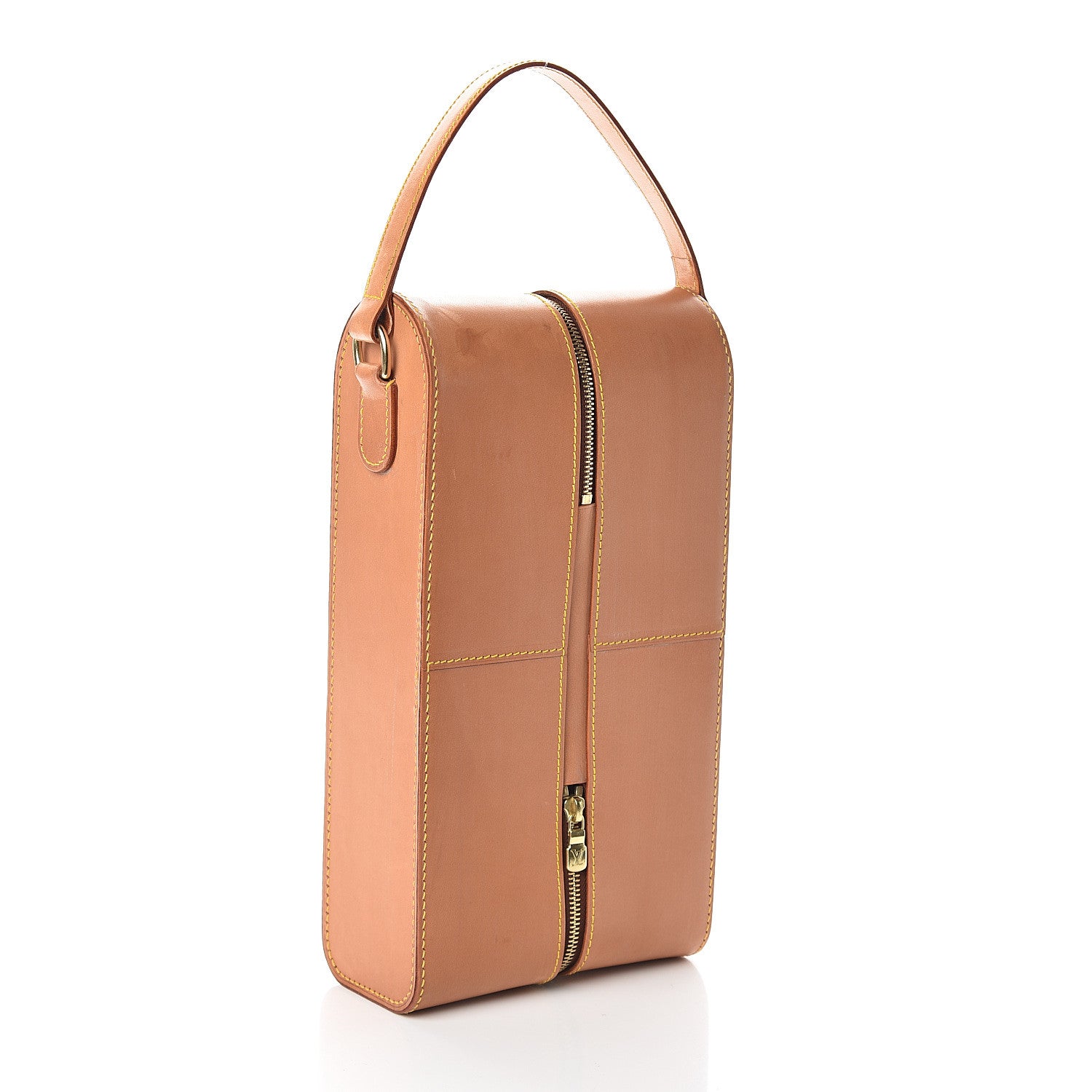 Louis Vuitton Vachetta Porte-Bouteilles Bottle Carrier 2 of 8