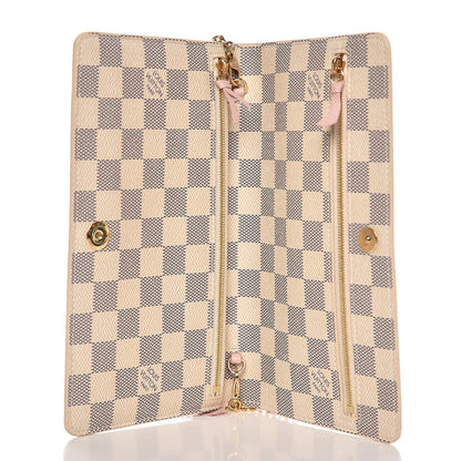 Louis Vuitton Damier Azur Summer Trunks Pochette Weekend 5 of 7