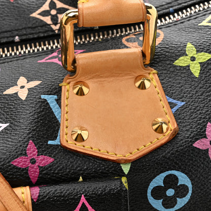 Louis Vuitton Monogram Multicolor Speedy 30 Black 12 of 14