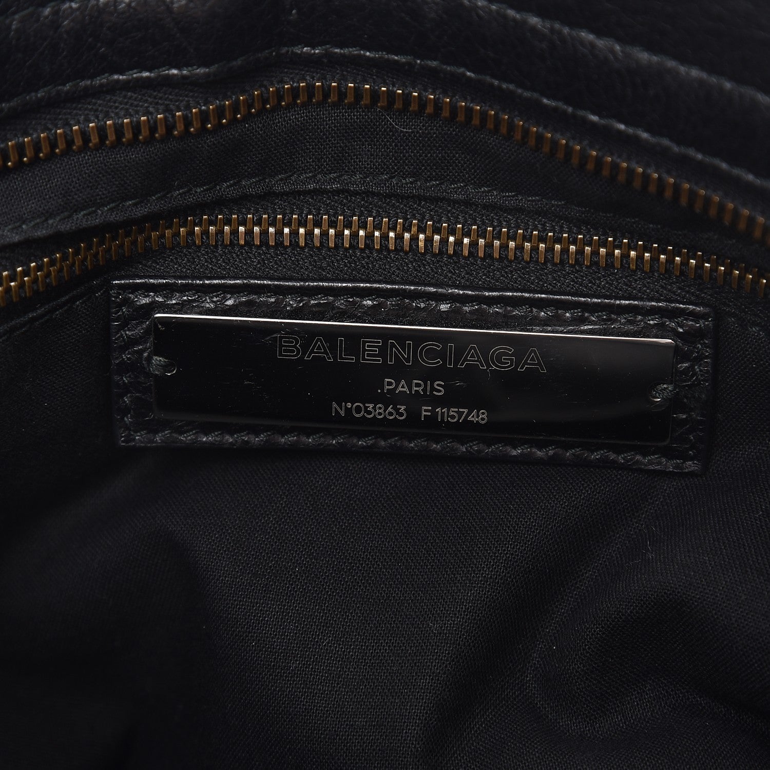 Balenciaga Agneau Classic Hardware City Black 7 of 9