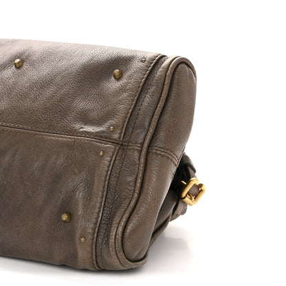 Chloe Calfskin Medium Paddington Satchel Chocolate 10 of 14