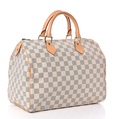 Louis Vuitton Damier Azur Speedy 30 3 of 11