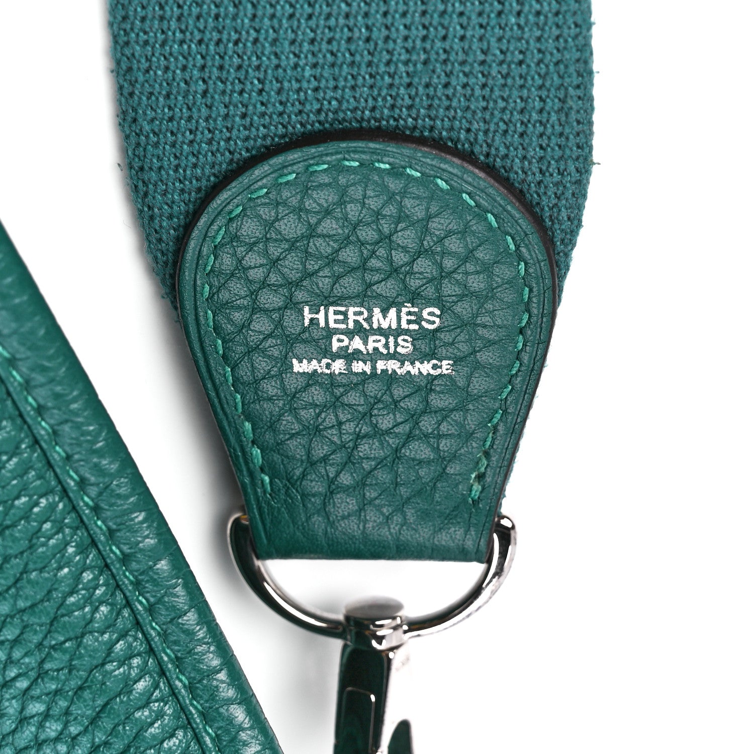 Hermes Taurillon Clemence Evelyne III PM Malachite 8 of 12