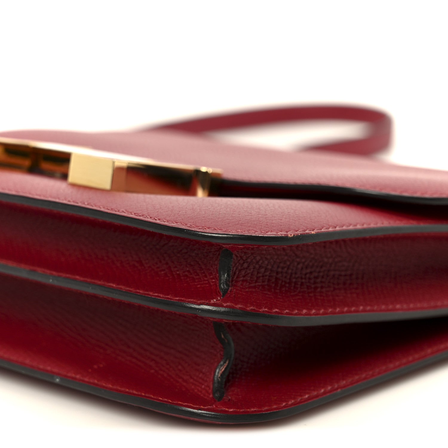 Hermes Epsom Enamel Constance 18 Rouge Grenat 1850961 – FASHIONPHILE
