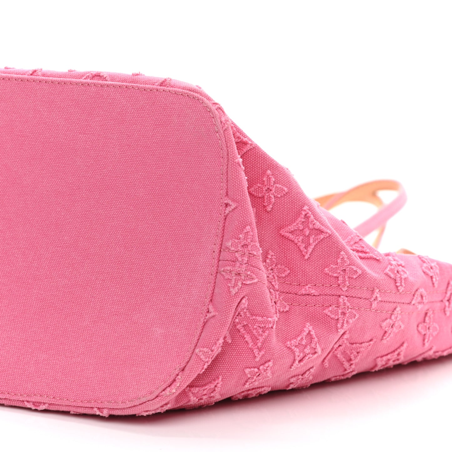 Monogram Denim Neverfull MM Rose