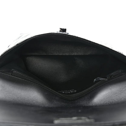 Chanel Patent Calfskin Quilted Reissue 2.55 Clutch So Black 4 of 9