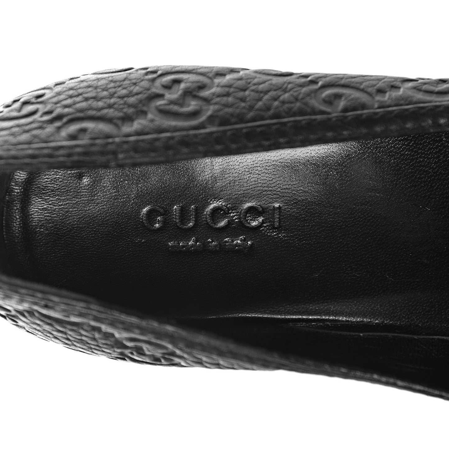 Guccissima Heels 35 Black