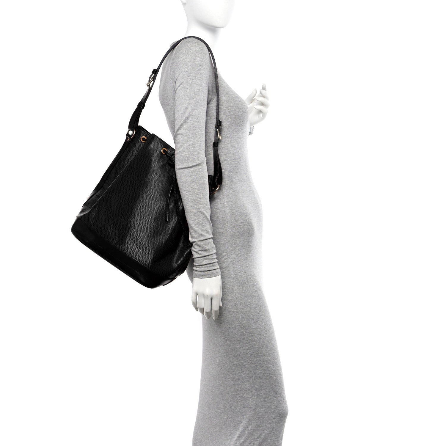 Louis Vuitton Epi Noe Black 2 of 12
