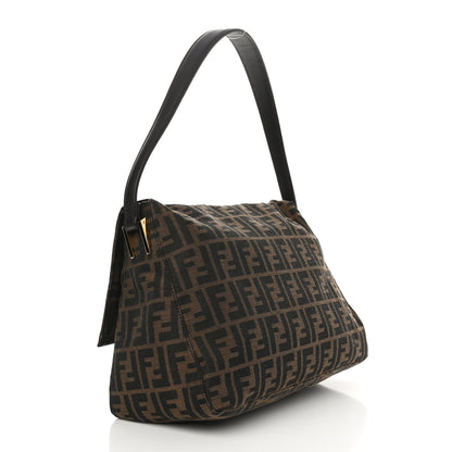 Fendi Zucca Big Forever Mama Baguette Tobacco 3 of 10