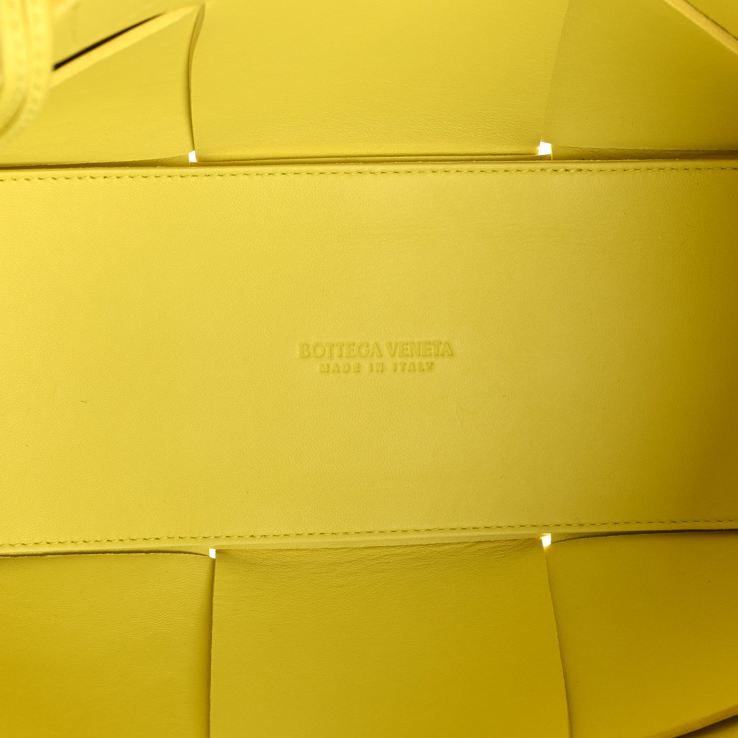 Bottega Veneta Nappa Maxi Intrecciato Small Arco Tote Yellow 6 of 10