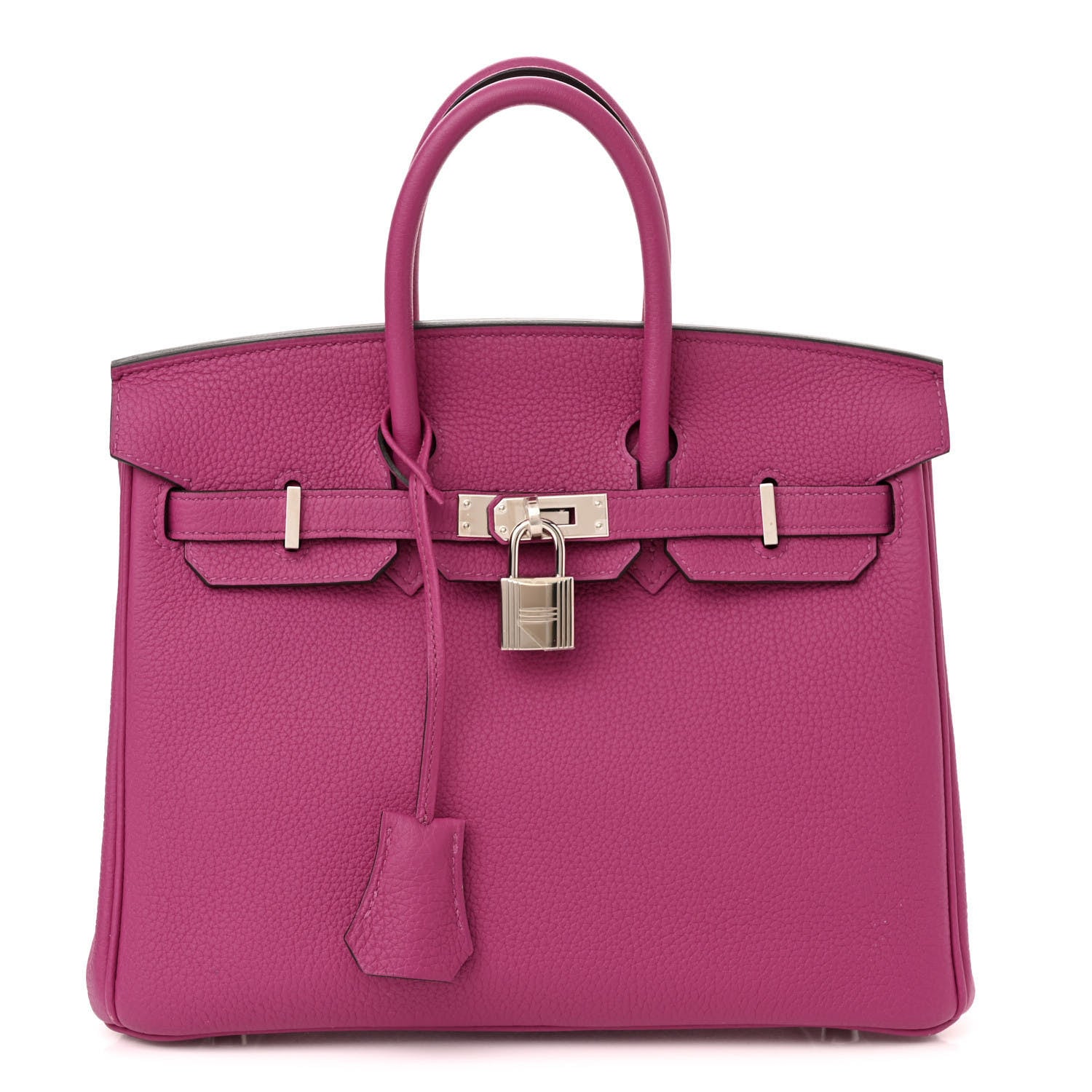 Hermes Togo Birkin 25 Rose Pourpre 1 of 14