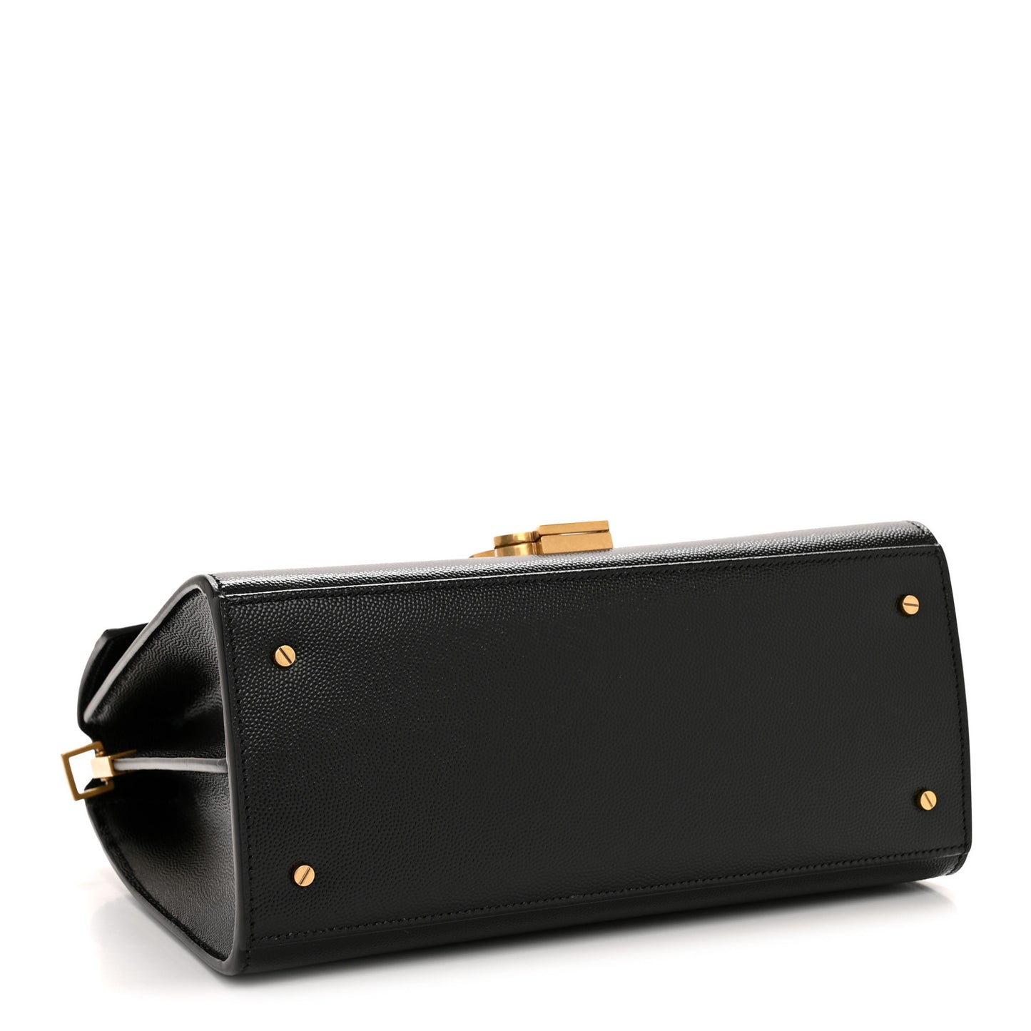 Grain de Poudre Medium Classic Monogram Cassandra Top Handle Black