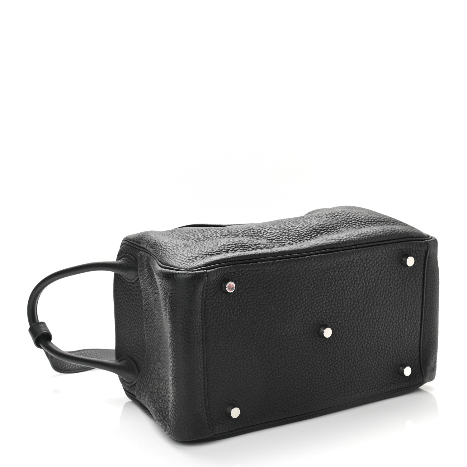 Hermes Taurillon Clemence Lindy 26 Black 4 of 10