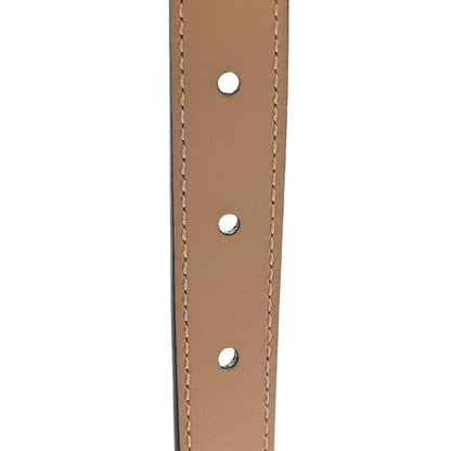 Gucci Calfskin Double G 20mm Belt 85 34 Natural Tan 4 of 4