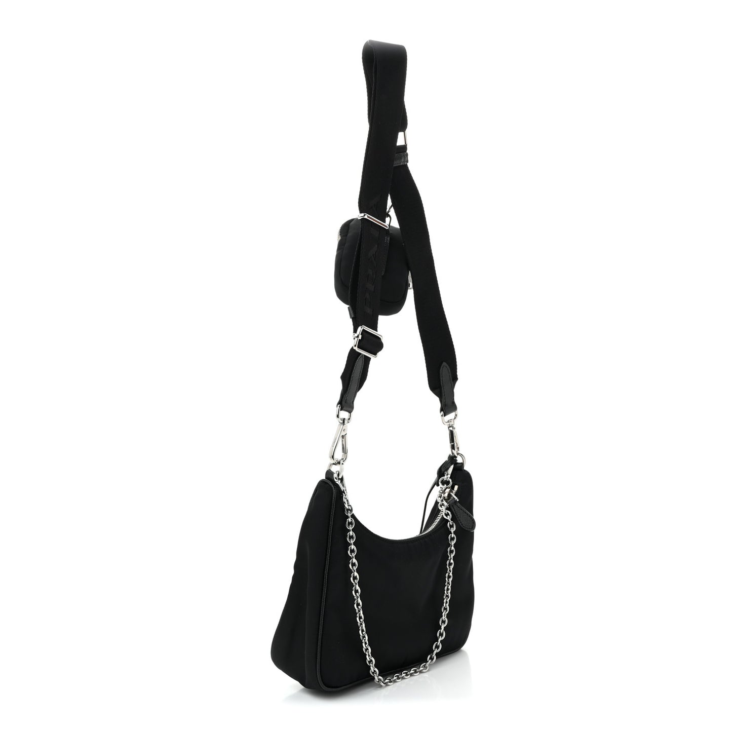 Nylon Re-Edition 2005 Shoulder Bag Black