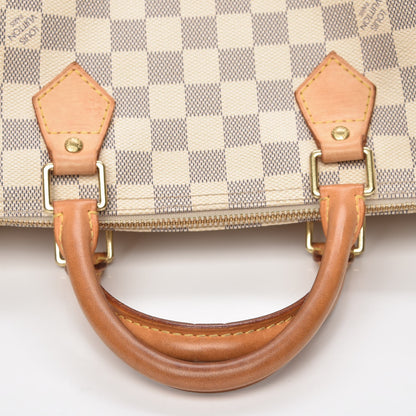 Louis Vuitton Damier Azur Speedy 30 8 of 17
