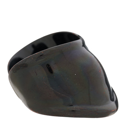 Tiffany Copper Small Elsa Peretti Right Wrist Bone Cuff Bracelet Black 4 of 5