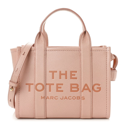 Marc Jacobs Grained Calfskin Small The Tote Bag Rose Dust 1 of 10