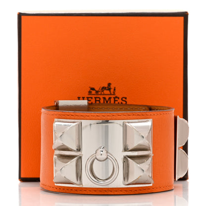 Hermes Swift Collier de Chien CDC Bracelet S Orange 6 of 6