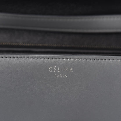 Celine Box Calfskin Medium Classic Box Flap Bag Grey 8 of 10