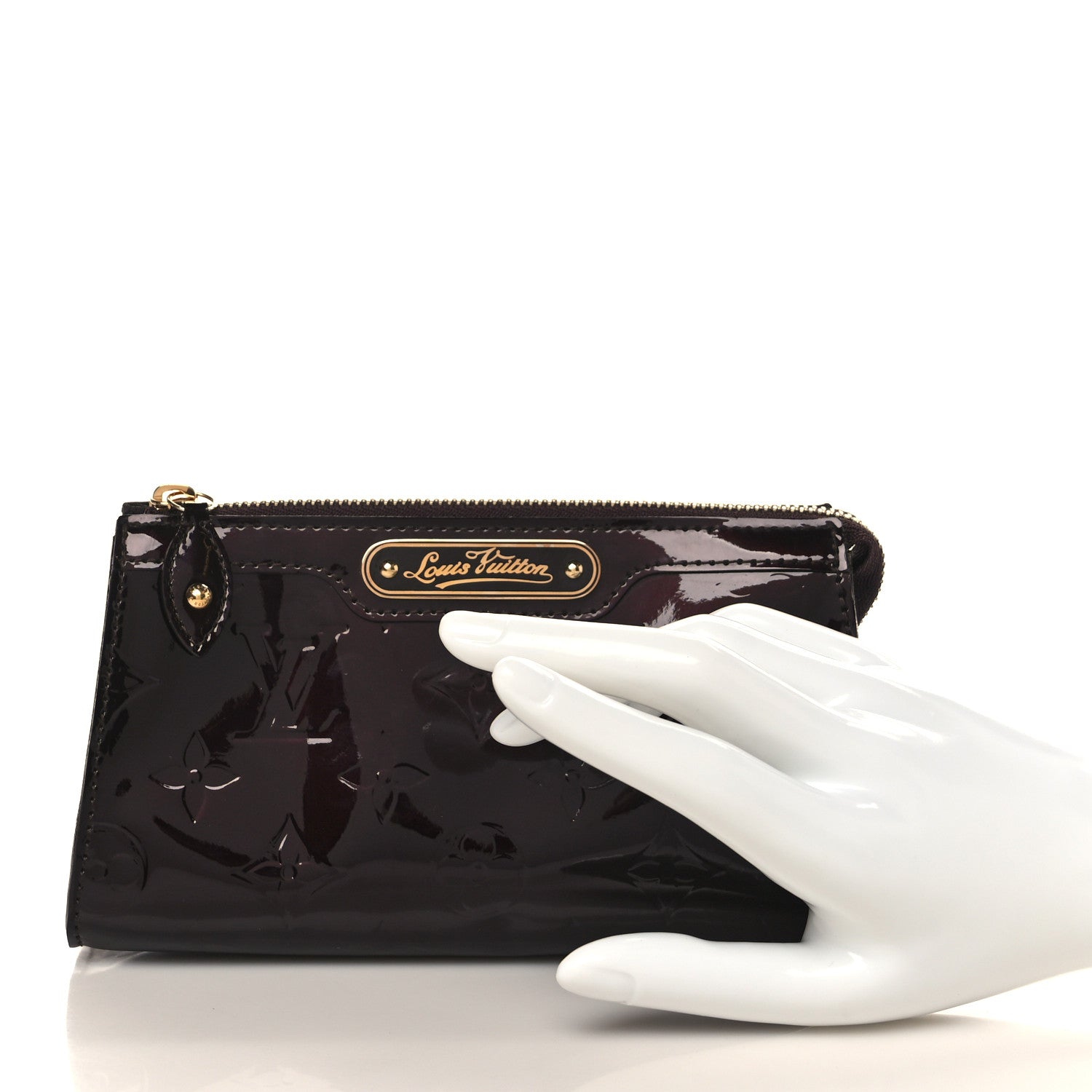 Louis Vuitton Vernis Trousse Cosmetic Pouch Amarante 2 of 6