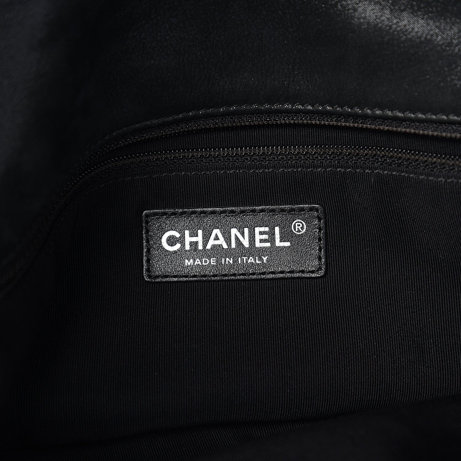 Chanel Iridescent Calfskin Quilted East West Flap Black 5 of 10