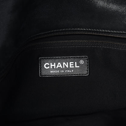 Chanel Iridescent Calfskin Quilted East West Flap Black 5 of 10
