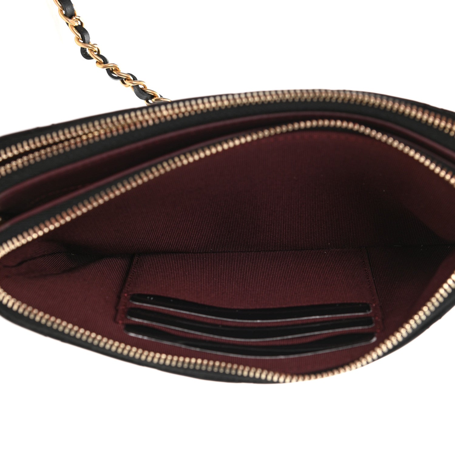 Chanel Aged Calfskin Lucky Charms 2.55 Reissue Small Clutch With Chain Black 5 of 12